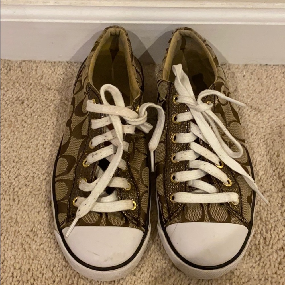 Coach tennis shoes